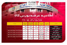 اطلاعیه عرضه بورس کالا/ عرضه بیش از ۱۷۱ هزار تن محصول فولادی اخبار شرکت ها اخبار شرکت ها